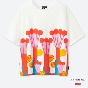 Marimekko Uniqlo Colored + Black and White Shirts